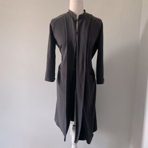 CARIN WESTER collared long blazer jacket size XS